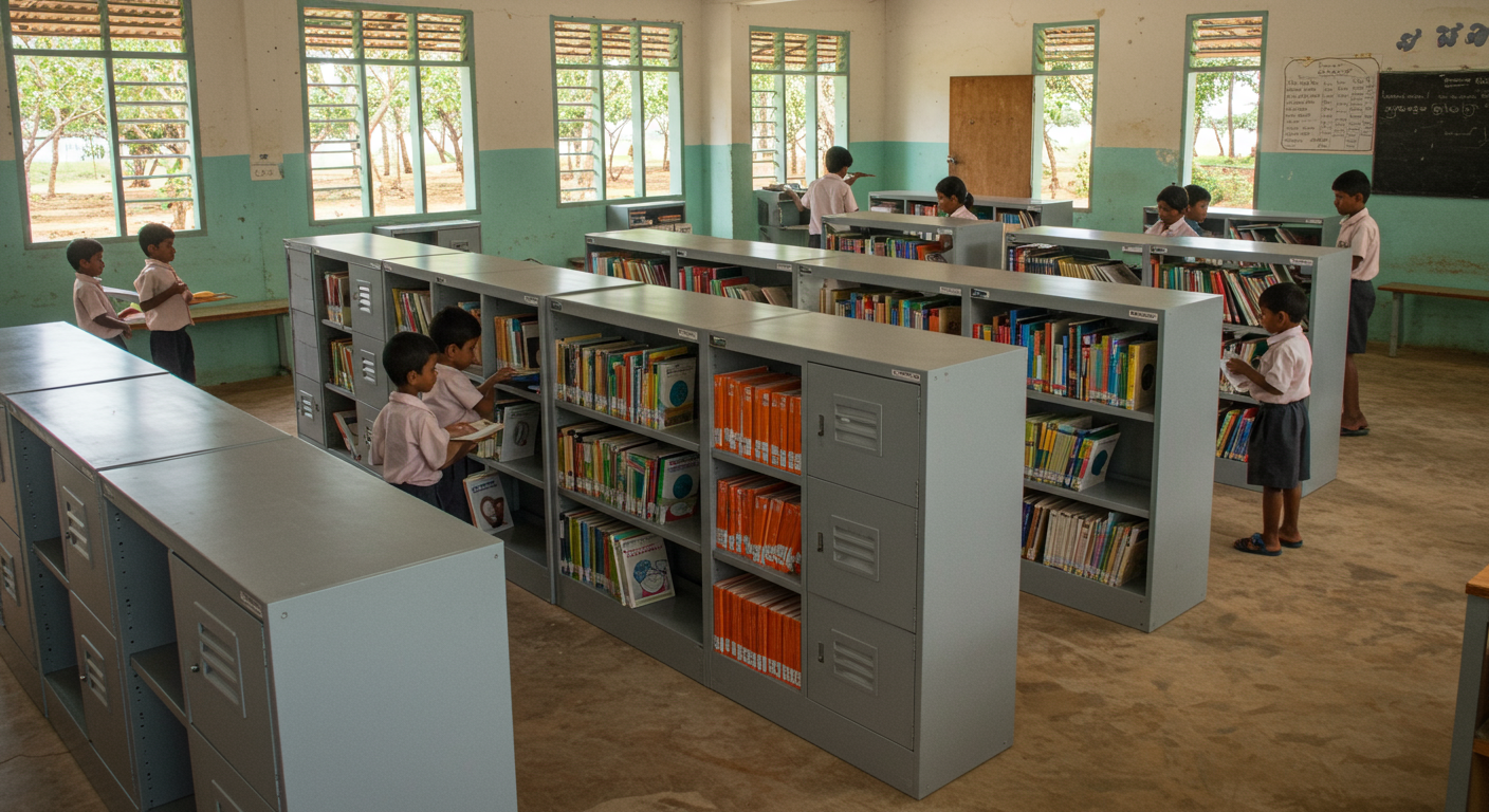 Storage and Library Book Cabinets