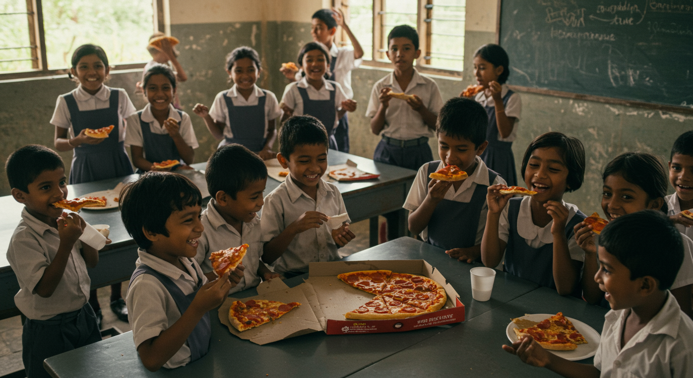 Pizza on Children's Day